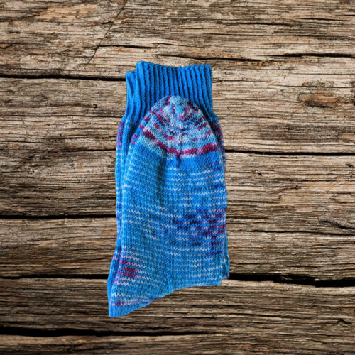 Aqua blauwe sokken door Mrs Handmade